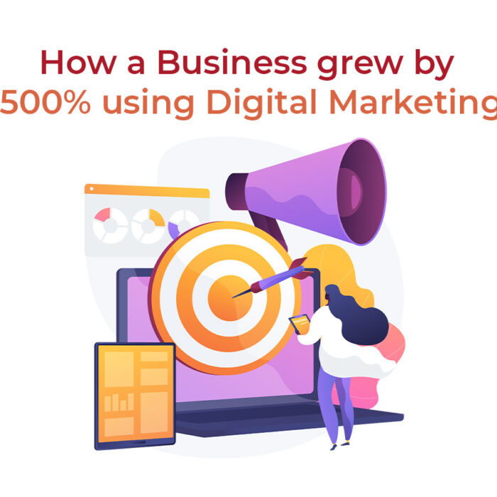 How a Business grew by 500% using Digital Marketing