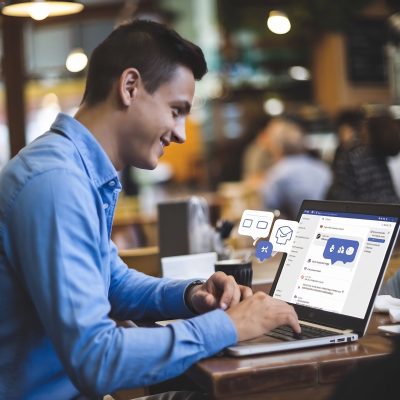 Procurement head searching for manufacturers on Google